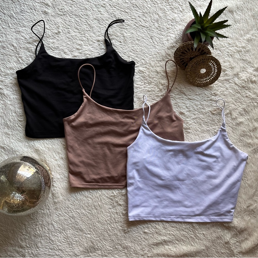 Crop top spaghetti strap